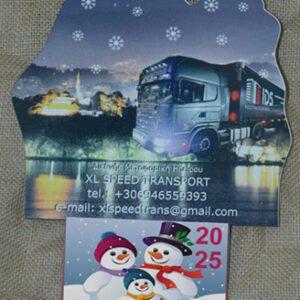 Ξύλινο ημερολόγιο τοίχου για επαγγελματίες