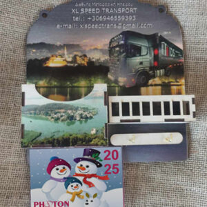 Ξύλινο ημερολόγιο τοίχου για επαγγελματίες/ Μπαλκόνι