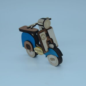 Ξύλινη μπομπονιέρα: Βέσπα