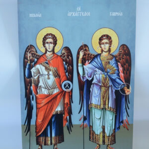 Ξύλινη εικόνα: οι Αρχάγγελοι