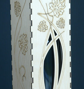 Ξύλινη θήκη φιάλης