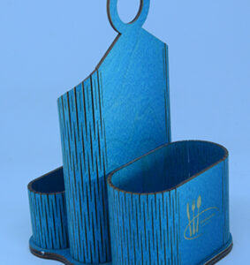 Ξύλινη βάση για αλατοπίπερο